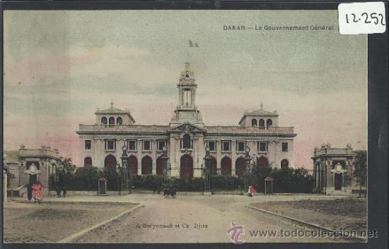 Postales: DAKAR - LE GOUVERNEMENT GENERAL - (12.252) - Foto 1