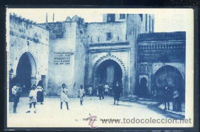 Postais: POSTAL DE MARRUECOS - TETUAN N&ordm; 19 PUERTA TANGER  P-AFyMA-445