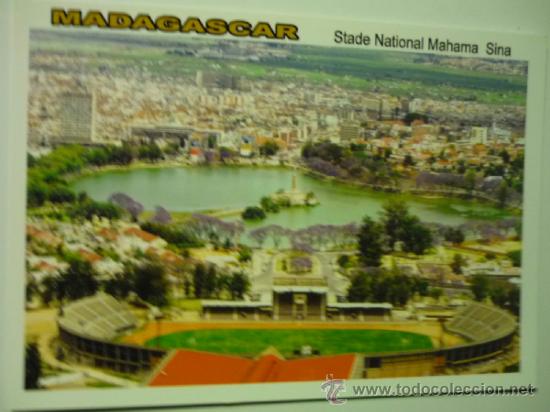 Postais: postal futbol tannanarive.madagascar .-stade mahama sina