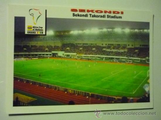 Postais: POSTAL FUTBOL GHANA - COPA AFRICA SEKONDI - STADIUM SEKONDI TAKORADI