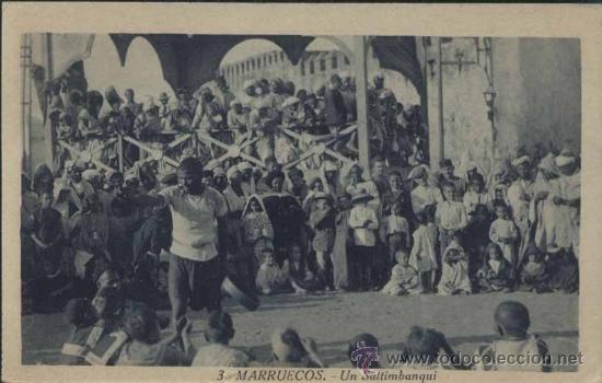 Postkarten: MARRUECOS.- UN SALTIMBANQUI