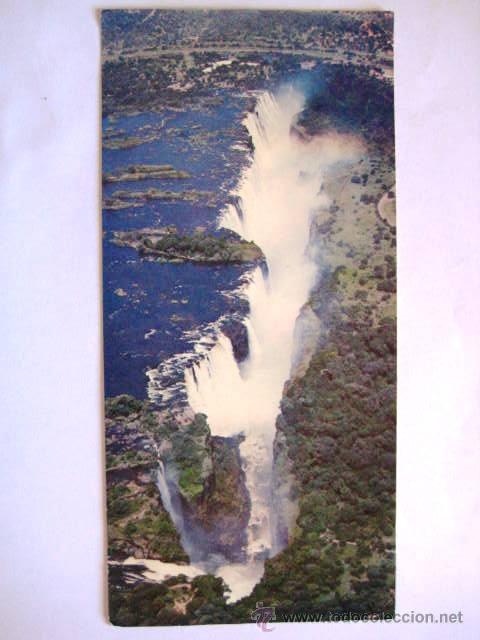 Postcards: TARJETA PANORAMICA. CATARATAS VICTORIA. ZIMBAWE. SIN CIRCULAR.ENVIO GRATIS&iexcl;&iexcl;&iexcl;