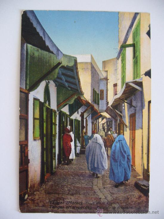Cartes Postales: Postal Calle de Tanger. Marruecos. Foto Neuer.