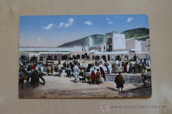 Postales: Postal. Tetu&aacute;n. Soco del trigo. - Foto 1