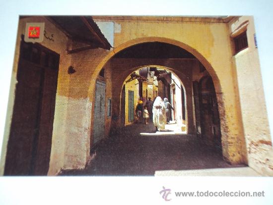 Postales: Tanger.Calle Tenasift. - Foto 1