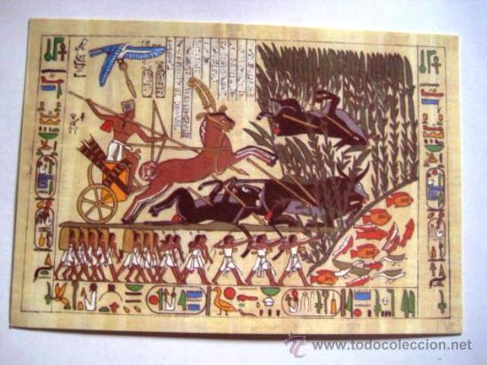 Postkarten: POSTAL SIN CIRCULAR. RAMSES III CAZANDO..A&Ntilde;OS 80. ENVIO GRATIS&iexcl;&iexcl;&iexcl;