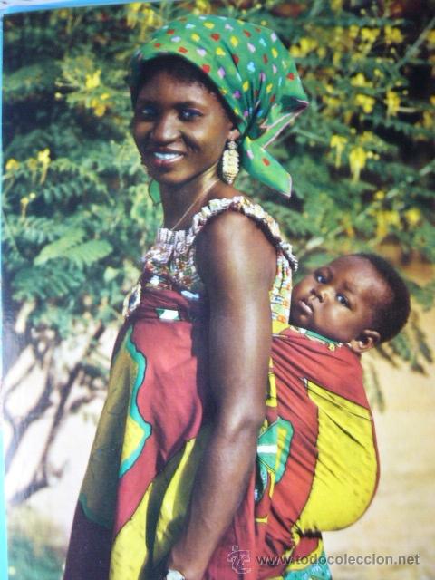 Postais: MOTHER AND GIRL.