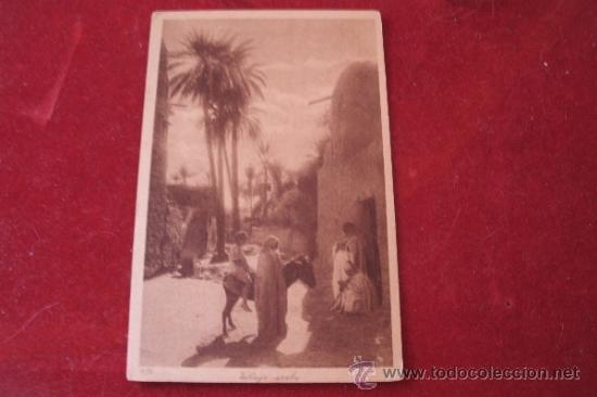 Postales: ANTIGUA POSTAL DE ALGUNA COLONIA FRANCESA - VILLAGE ARABE  - ORIGINAL PRINCIPIOS DEL XX