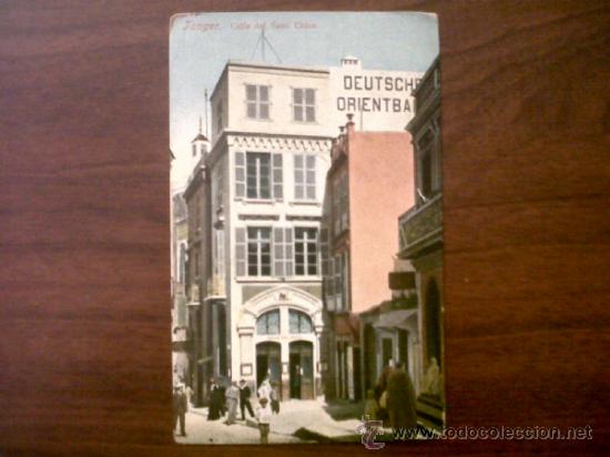 Cartes Postales: POSTAL TANGER CALLE DEL SOCO CHICO-COLECCI&Oacute;N HISPANO MARROQUI N&ordm; 25-SIN CIRCULAR