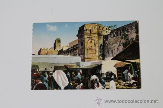 Postales: Postal. Tetu&aacute;n. Soco del pescado. - Foto 1