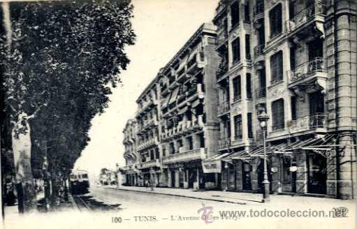 Cartoline: 100 TUNEZ AVENIDA JULES FERRY