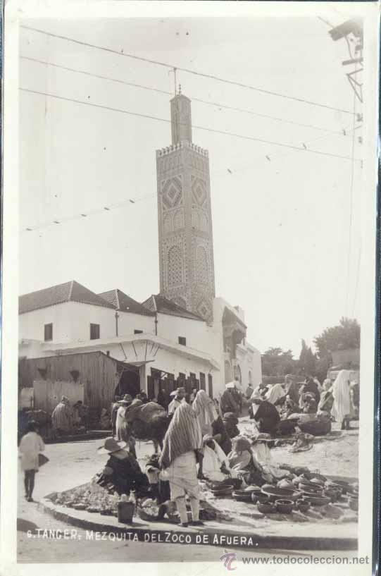 Cartoline: TANGER.- MEZQUITA DEL ZOCO AFUERA