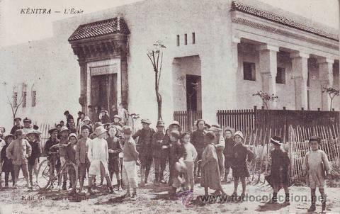Postales: KENITRA (Marruecos). LEcole. - Foto 1