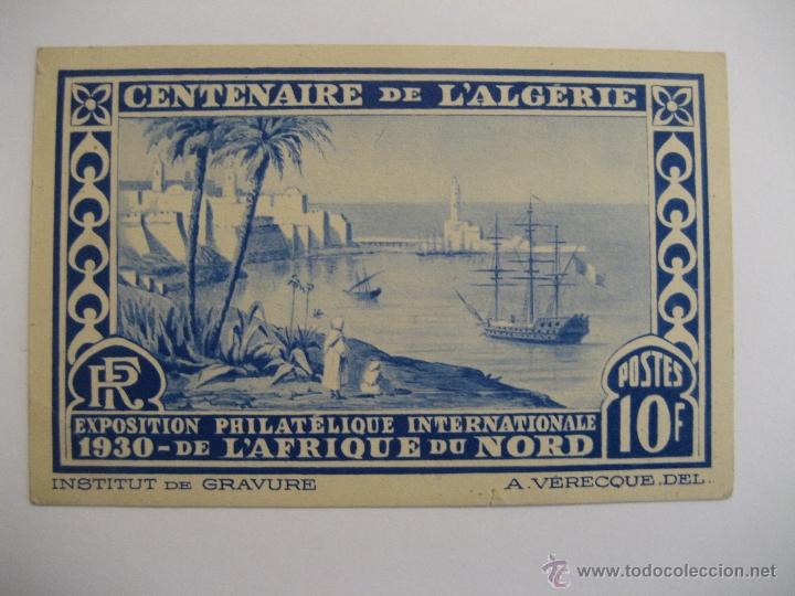 Postais: POSTAL CENTENARIO DE ARGELIA