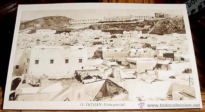 Postais: ANTIGUA POSTAL DE TETUAN - BONITA VISTA PARCIAL - ED. L . ROISIN -  NO CIRCULADA.
