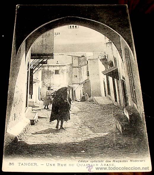 Postais: ANTIGUA POSTAL DE TETUAN - BONITA CALLE DE TETUAN - ED.MODELE DEPASE -  NO CIRCULADA.