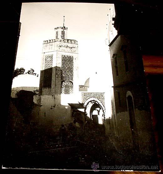 Cartoline: ANTIGUA POSTAL DE MARRUECOS - BONITA VISTA DE LA TORRE GRANDE DE TETUAN - ED.UNION POSTAL UNIVERSAL