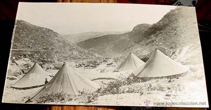 Cartoline: ANTIGUA POSTAL DE MARRUECOS - ASENTAMIENTO EN LAS MONTA&Ntilde;AS DE MARRUECOS - ED.MITTEILUNGEN - SIN CIRC