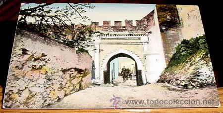 Postais: ANTIGUA POSTAL MARRUECOS - TETUAN - PUERTA DE LAS MORAS - SIN CIRCULAR.