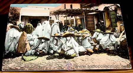 Postais: ANTIGUA POSTAL MARRUECOS - TETUAN - VENDEDORAS MORAS EN EL MERCADO - SIN CIRCULAR.