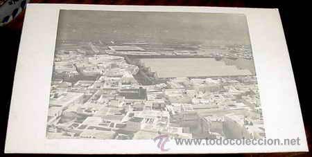 Postais: ANTIGUA FOTO POSTAL MARRUECOS - CAMPAMENTO MILITAR ESPA&Ntilde;OL EN MARRUECOS -NO CIRCULADA.