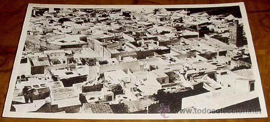 Cartes Postales: ANTIGUA POSTAL MARRUECOS - TETUAN UNA VISTA PARCIAL DE LA CIUDAD - NO CIRCULADA - ED. HAUSER Y MENET