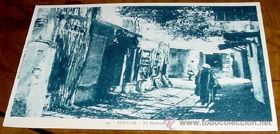 Cartes Postales: ANTIGUA POSTAL MARRUECOS - TETUAN EL HARRASIN - NO CIRCULADA - ED. CASA J. ALCARAS.