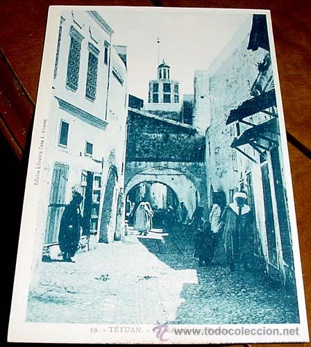 Cartes Postales: ANTIGUA POSTAL MARRUECOS - TETUAN C. SIDI-ALI-BEN-RAISIN - NO CIRCULADA - ED. CASA J. ALCARAS.