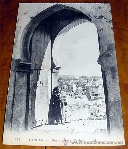 Cartes Postales: ANTIGUA POSTAL DE TANGER - PORTE DE LA CASBAH - NO CIRCULADA - SIN DIVIDIR