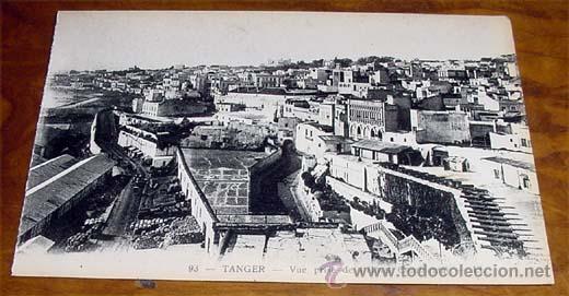 Cartes Postales: ANTIGUA POSTAL DE TANGER - VUE PRISE DE HOTEL CONTINENTAL - NO CIRCULADA - DIVIDIDA - LL