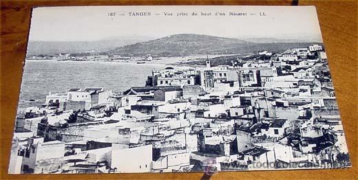 Cartes Postales: ANTIGUA POSTAL DE TANGER - VUE PRISE DU HAUT UN MINARET - NO CIRCULADA - DIVIDIDA - LL