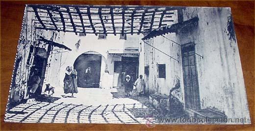 Cartes Postales: ANTIGUA POSTAL DE TETUAN - BARRIO DE LOS BABUCHEROS - NO CIRCULADA - DIVIDIDA - HAUSER Y MENET