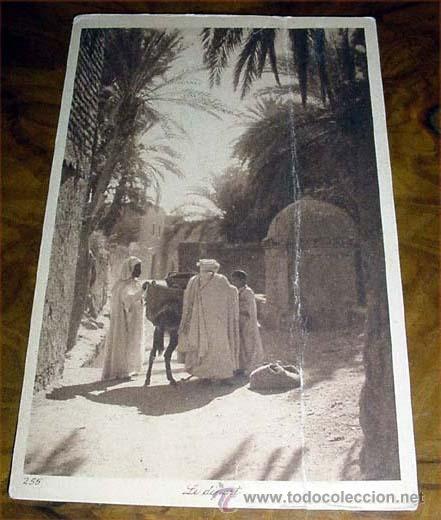 Cartoline: ANTIGUA POSTAL DE MARRUECOS - LE DEPART - SIN CIRCULAR - DIVIDIDA - EDITEURS L&amp;L