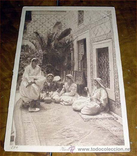 Cartoline: ANTIGUA POSTAL DE MARRUECOS - HAREM - SIN CIRCULAR - DIVIDIDA - EDITEURS L&amp;L