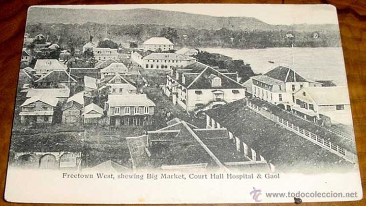 Cartoline: ANTIGUA POSTAL DE FREETOWN WEST - SIERRA LEONA - NO CIRCULADA.