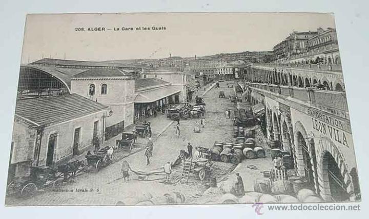Postales: ANTIGUA POSTAL ALGER - ARGELIA - CIRCULADA. - Foto 1