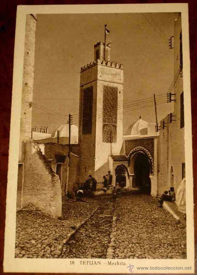 Cartes Postales: ANTIGUA POSTAL DE TETUAN (MARRUECOS) MEZKITA - L. ROISIN - SIN CIRCULAR