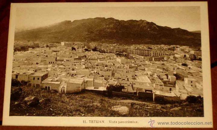 Cartes Postales: ANTIGUA POSTAL DE TETUAN (MARRUECOS) VISTA PANORAMICA - L. ROISIN - SIN CIRCULAR