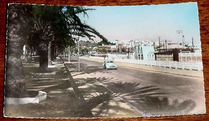 Cartoline: ANTIGUA FOTO POSTAL DE TANGER - ED. ELGALY -  CIRCULADA.