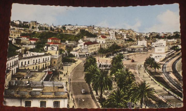 Postales: ANTIGUA FOTO DE TANGER - MARRUECOS - CIRCULADA.
