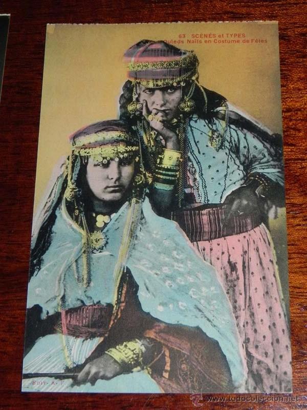 Postales: ANTIGUA POSTAL SCENES ET TYPES DE ARGELIA - ED. A.F. - N. 63 - NO CIRCULADA.