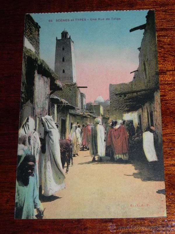 Postales: ANTIGUA POSTAL SCENES ET TYPES DE ARGELIA - ED. A.F. - N. 64 - NO CIRCULADA.