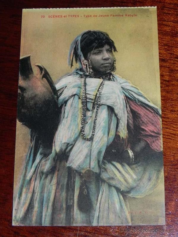 Postales: ANTIGUA POSTAL SCENES ET TYPES DE ARGELIA - ED. A.F. - N. 70 - NO CIRCULADA.