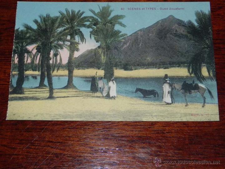 Postales: ANTIGUA POSTAL SCENES ET TYPES DE ARGELIA - ED. A.F. - N. 60 - NO CIRCULADA.