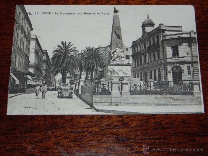 Postales: ANTIGUA POSTAL BONE - ARGELIA - ED. Cia. ALSACIENNE DES ARTS PHOTOMECANIQUES - STRABOURGS - N. 22 -