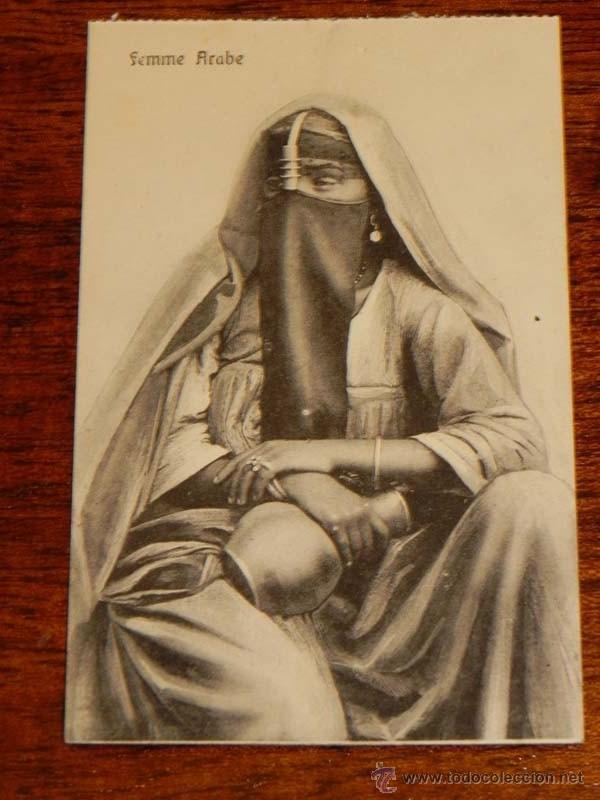 Cartoline: ANTIGUA POSTAL EGYPT - EGIPTO - ED. THE CAIRO - MUJER ARABE - NO CIRCULADA.