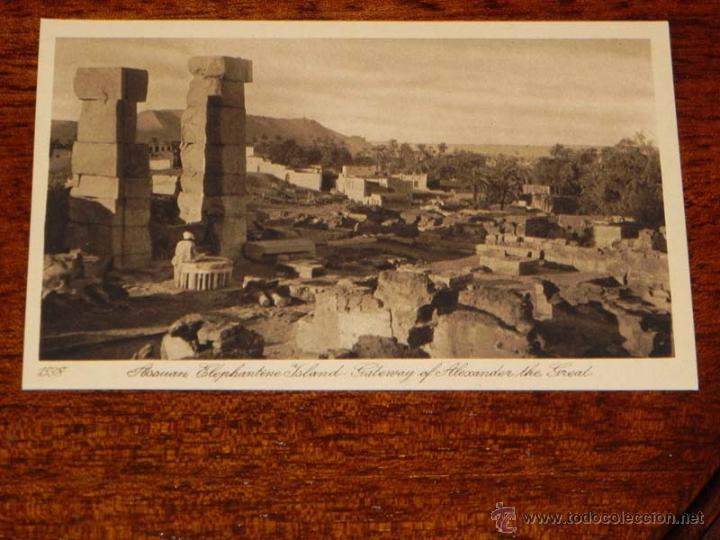 Cartoline: ANTIGUA POSTAL ASSOUAN - ASSUAN - EGYPT - EGIPTO - ED. LEHNERT &amp; LANDROCK - N. 1538 - NO CIRCULA