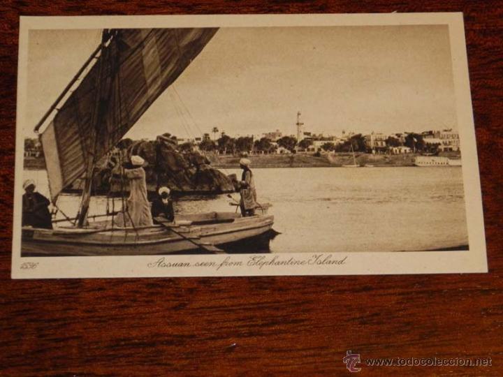 Cartoline: ANTIGUA POSTAL ASSOUAN - ASSUAN - EGYPT - EGIPTO - ED. LEHNERT &amp; LANDROCK - N. 1536 - NO CIRCULA