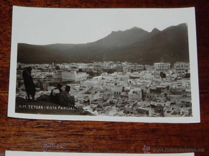 Cartoline: ANTIGUA FOTO POSTAL - TETUAN - VISTA PARCIAL - NO CONSTA EDITORIAL NI FOTOGRAFO - 11 - SIN CIRCULAR