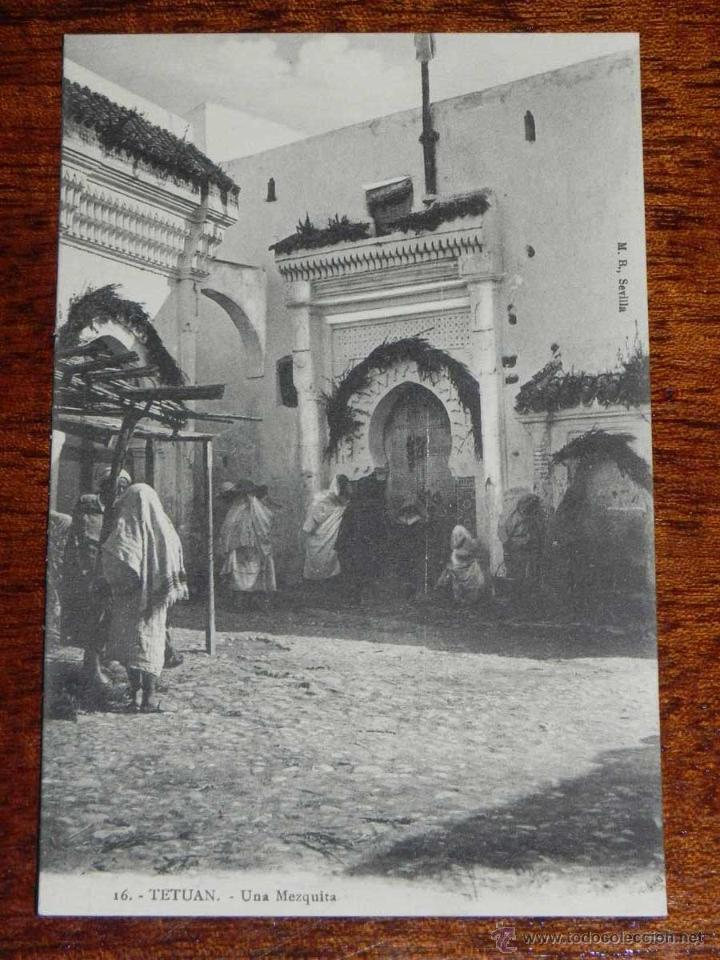 Cartoline: ANTIGUA POSTAL - TETUAN - UNA MEZQUITA - MANUEL BERREIRO - 16 - SIN CIRCULAR